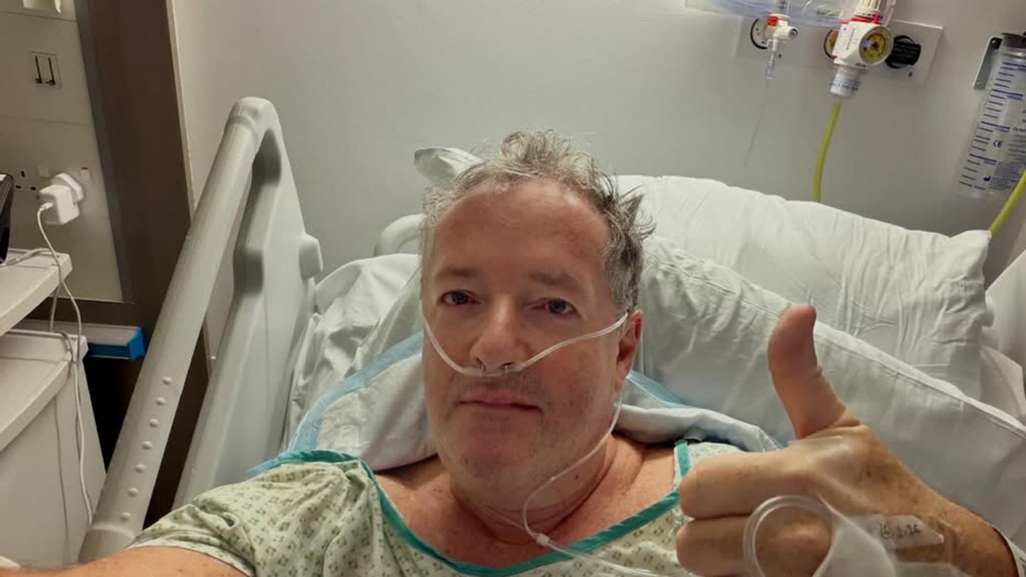 Piers Morgan Hospitalized After Fall, Undergoes Hip Replacement - TMZ