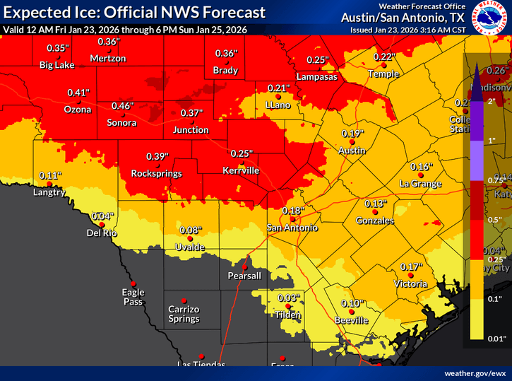As arctic front nears, when will icy weather develop in South Texas? Here’s a timeline. - expressnews.com