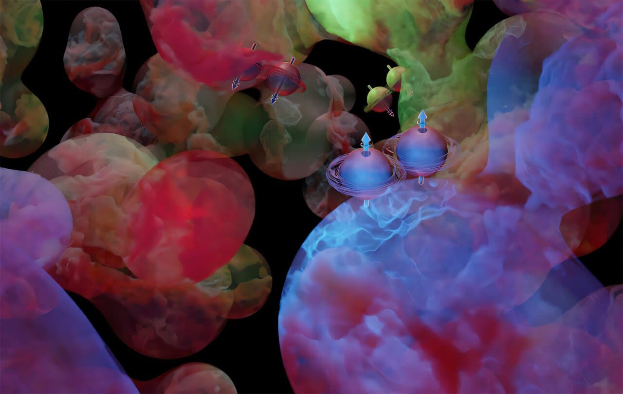 Glimpsing the quantum vacuum: Particle spin correlations offer insight into how visible matter emerges from 'nothing' - Phys.org