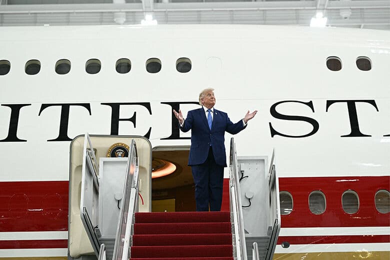 Trump says Qatari-gifted Air Force One will be ‘maxed out,’ appearing to confirm security issues - WTOP