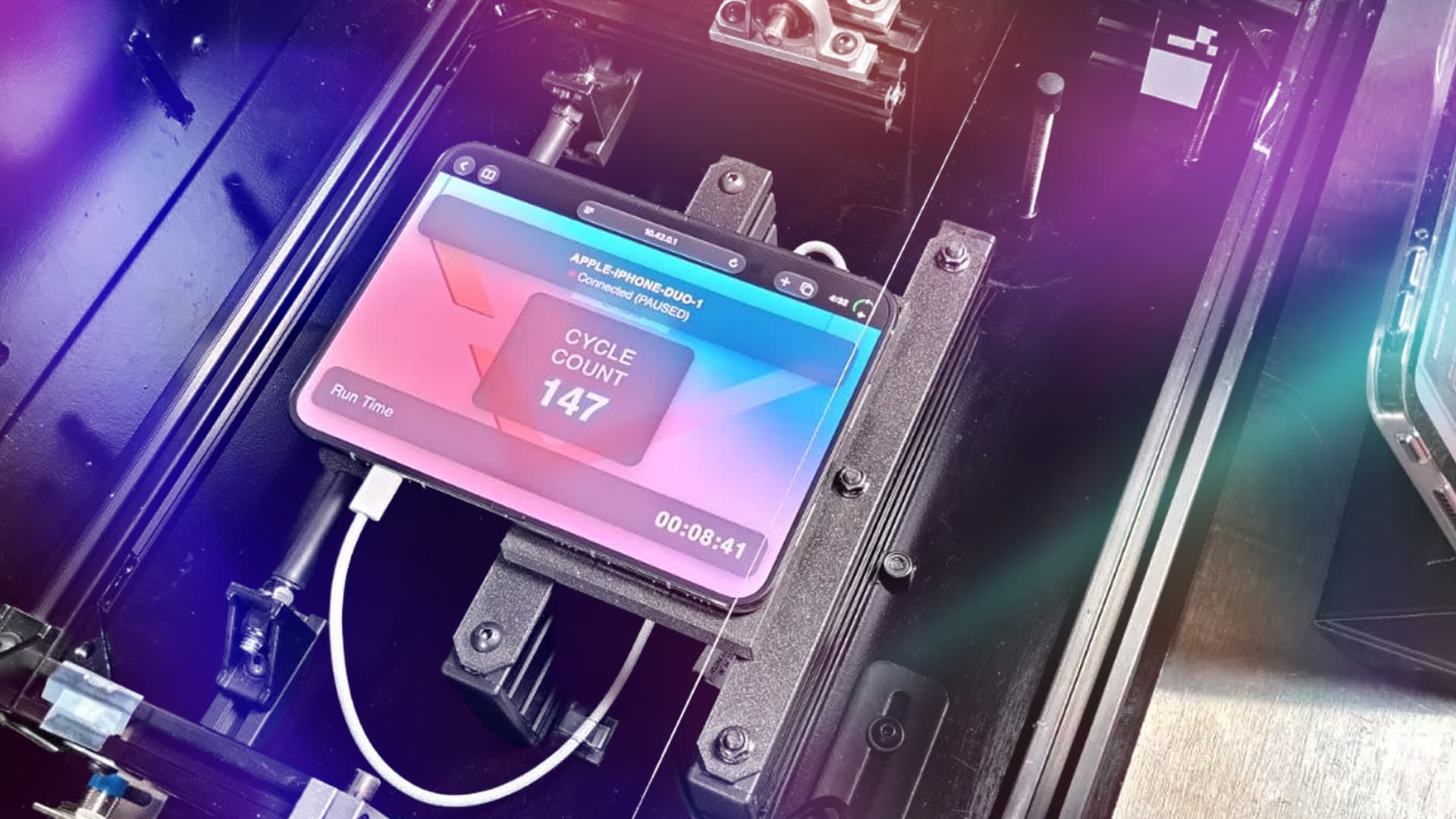 The iPhone Duo Just Passed 20,000 in Our Fold-a-Phone Testing Machine. Can It Beat the Galaxy Z Fold 8? - CNET