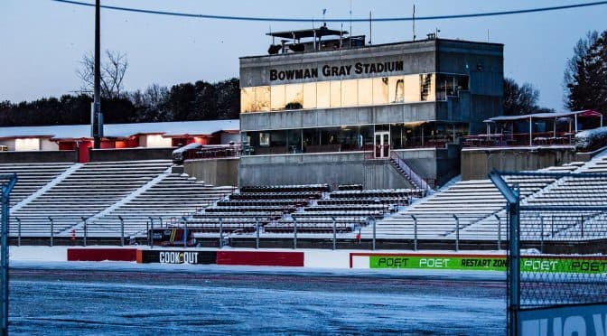 Cook Out Clash pushes to Wednesday after historic North Carolina snowfall - NASCAR.com